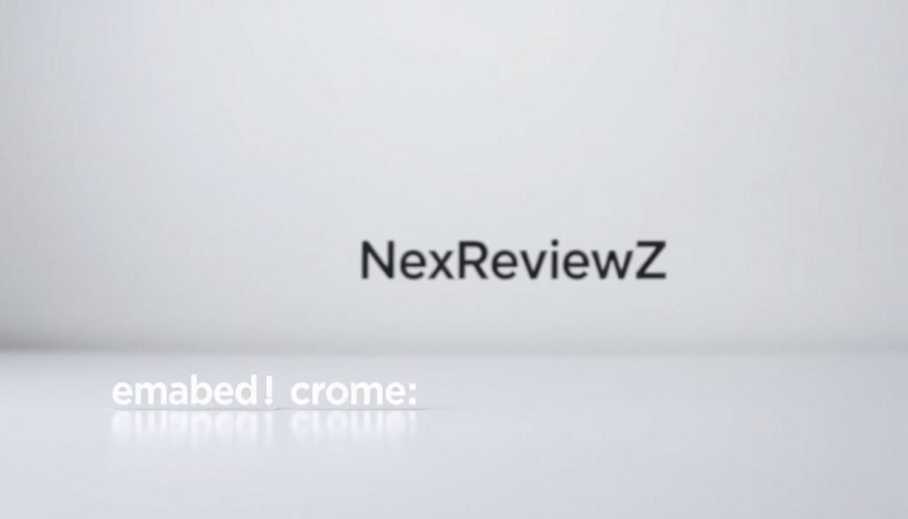A clean, minimalistic "embed code" display against a soft, muted background. In the foreground, the code is presented with a subtle glow, highlighting the technical details. The middle ground features the NexReviewZ brand name, subtly incorporated to establish context. The overall atmosphere is one of professionalism and simplicity, reflecting the "Limits, policies, and how to claim your discount" section of the "jotform premium offer" article for small business owners.
