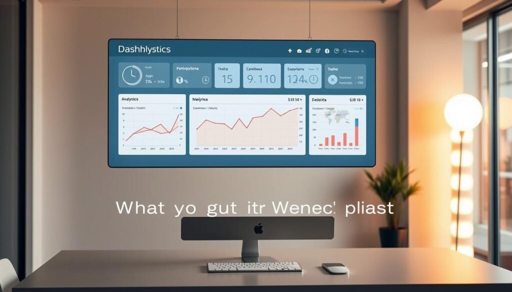 A high-tech analytics dashboard, sleek and intuitive, floating above a minimalist workspace. Warm lighting casts a gentle glow, highlighting crisp data visualizations and smooth controls. In the foreground, a trio of interactive graphs dance with insightful metrics, inviting the user to dive deeper. The background reveals a serene office setting, clean lines, and a sense of focus, reflecting the clarity and purpose of the analytical tools on display. An elegant, purpose-driven image to complement the "What you get with Rebrandly plans" section of the article. A high-tech analytics dashboard, sleek and intuitive, floating above a minimalist workspace. Warm lighting casts a gentle glow, highlighting crisp data visualizations and smooth controls. In the foreground, a trio of interactive graphs dance with insightful metrics, inviting the user to dive deeper. The background reveals a serene office setting, clean lines, and a sense of focus, reflecting the clarity and purpose of the analytical tools on display. An elegant, purpose-driven image to complement the "What you get with Rebrandly plans" section of the article.