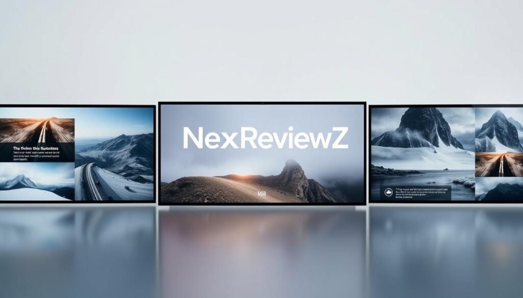 A professional, high-quality video slideshow featuring a modern, minimalist design with a clean, sleek aesthetic. The foreground showcases a series of dynamic, full-screen slides with crisp, high-resolution images and elegant typography, all seamlessly transitioning with a smooth, cinematic flow. The middle ground highlights the NexReviewZ branding in a subtle, integrated manner, complementing the overall visual style. The background is a softly blurred, neutral tone that provides a calming, premium atmosphere, ideal for small business owners seeking a professional, impactful way to present their content. A professional, high-quality video slideshow featuring a modern, minimalist design with a clean, sleek aesthetic. The foreground showcases a series of dynamic, full-screen slides with crisp, high-resolution images and elegant typography, all seamlessly transitioning with a smooth, cinematic flow. The middle ground highlights the NexReviewZ branding in a subtle, integrated manner, complementing the overall visual style. The background is a softly blurred, neutral tone that provides a calming, premium atmosphere, ideal for small business owners seeking a professional, impactful way to present their content.